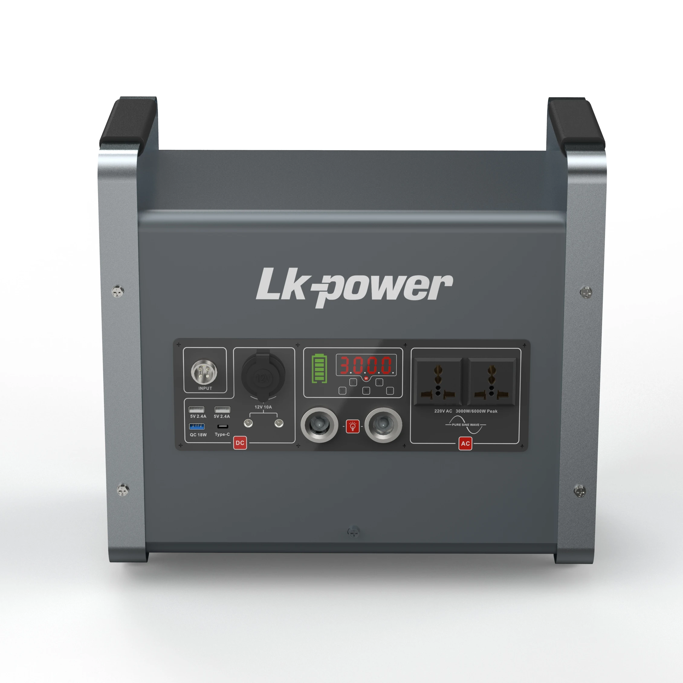 

3000w portable 220v power bank with ac plug