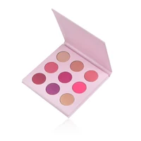 

Cosmetics High Pigment Pink Eye Shadow Private Label 9 Color Eyeshadow Palette