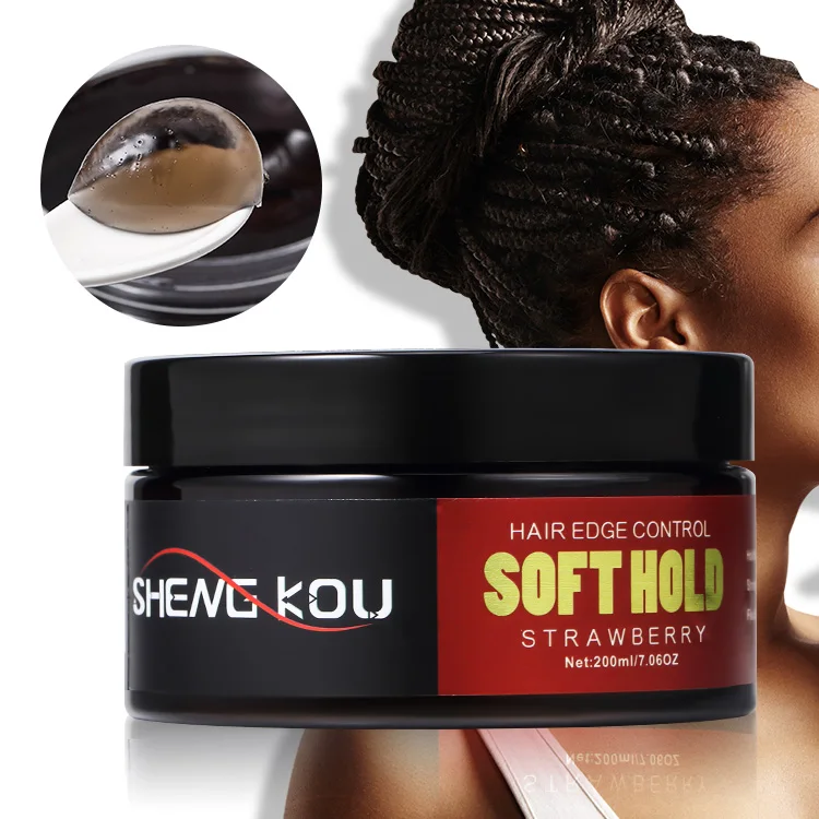 

New design Wholesale Moisturize hair wax smooth Braiding Gel for black hair