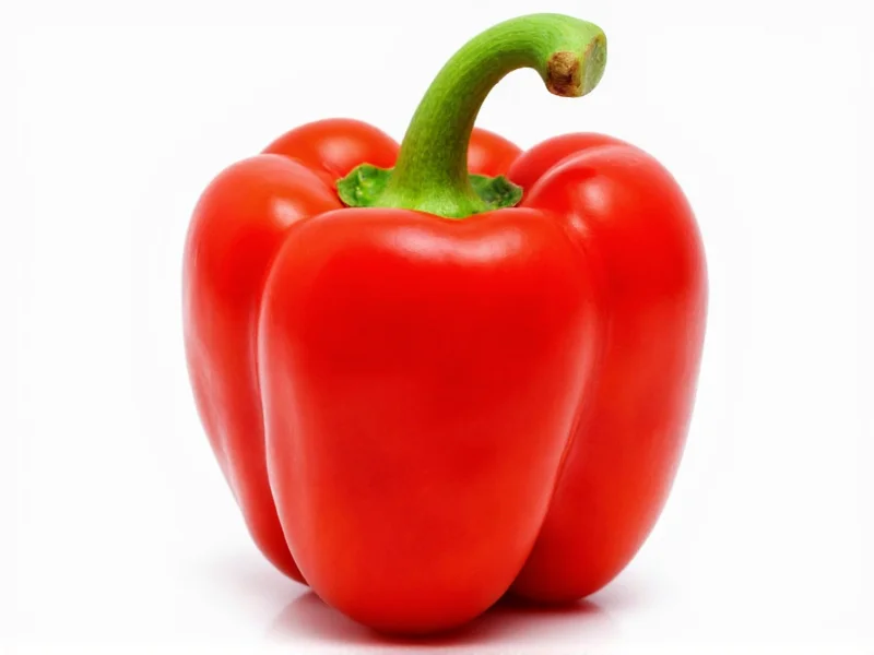Bell Pepper Calories: Exact Count by Color (2024 Data)