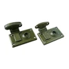 factory direct sale aluminum guitar display hardware mail clasp wooden metal hard case electrical latch tool box lock