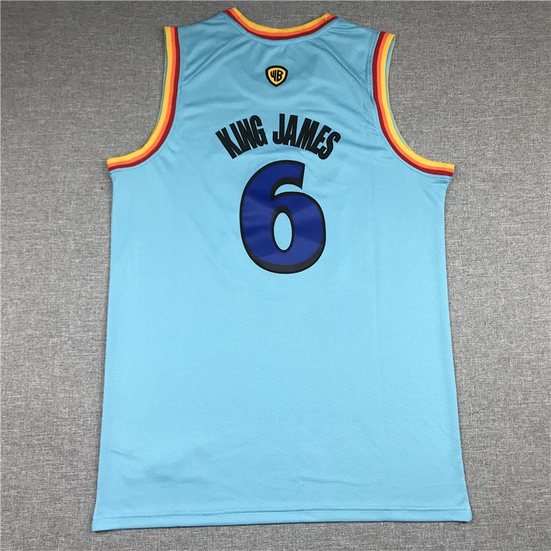 

outlets top quality latest 23 LBJ KING James WEAR in Tune Squad in Space Jam 2 basketball jerseys