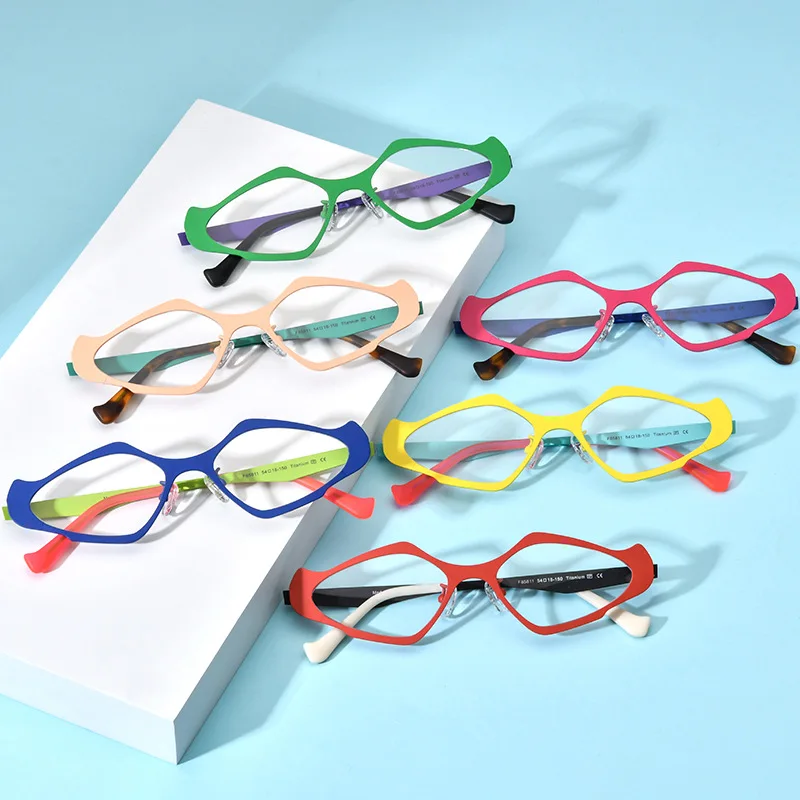 2024 Acetate Cat Eye Glasses Frame Brand Designer Eyeglasses Frame Myopia Optical Prescription Eyewear