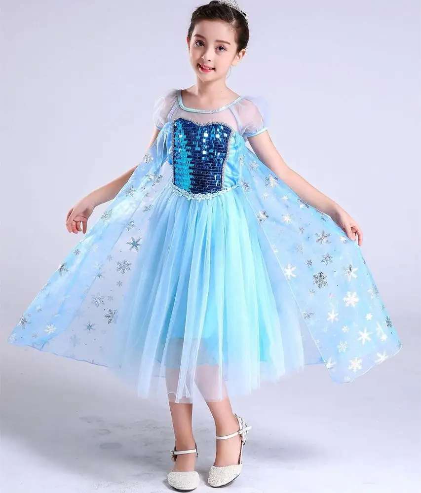

Elsa Dress Up Kids Costume