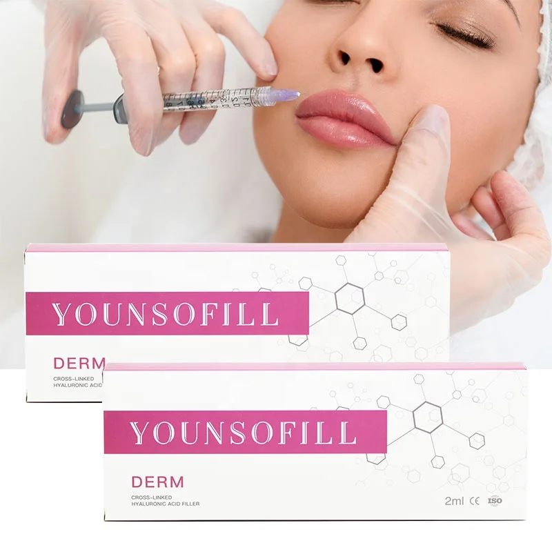 

Long lasting korea 1ml 2ml 10ml cross linked derma lip injectable dermal filler hyaluronic acid for great lips