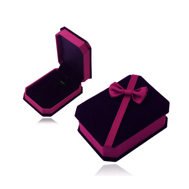 

Velvet Jewelry Box Jewelry Packaging Box, As the picture shown
