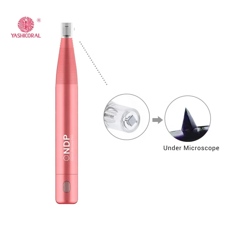 

Professional Nano DermaPen Home Use MTS Face Skin Care Beauty Devices Disposable Silicon Needle Mesotherapy Electric Derma Pen