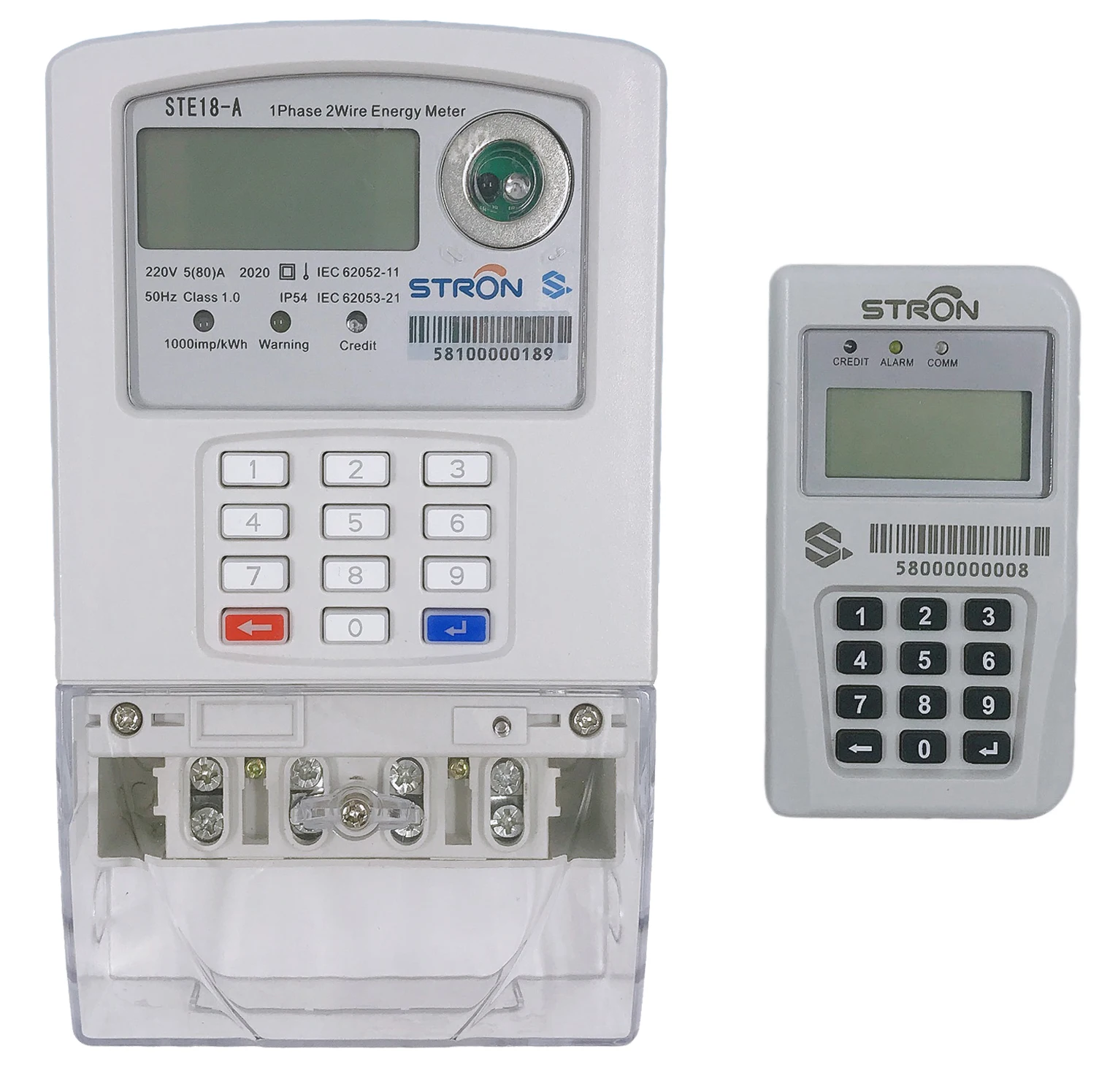 STS Standard split keypad Single Phase Energy Meter With LORA-RF on Mini-grid/Microgrid for Pilot - Famidy.com