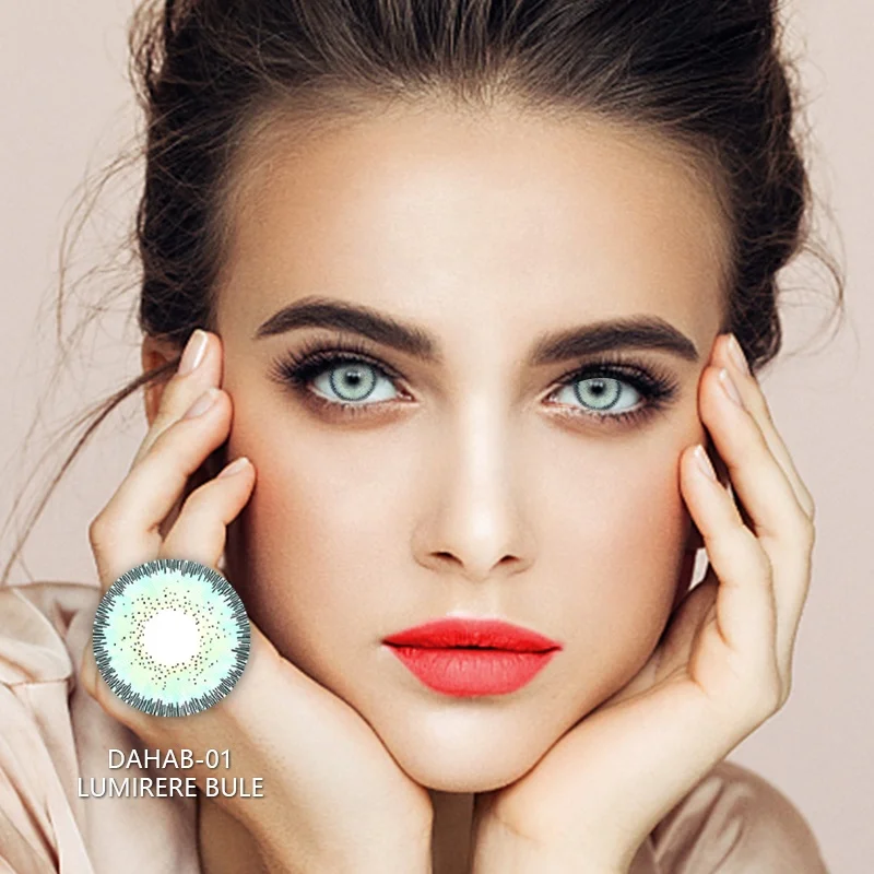 

I YOUNG DAHAB series MIX COLOR Classical Models colored lens Good quality lens Custom brand contact lens, Comstomed
