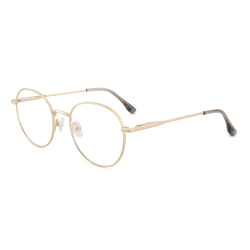 

YC 2023 Metal Small Face Glasses Rectangle Square Eyewear Eyeglass Optical Frame Anti Blue Light Blocking Glasses