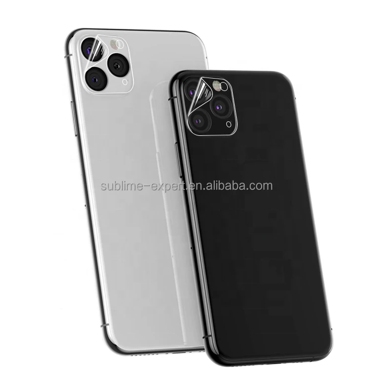 

No Glass Wear-Resistant iPhone 11/12 Film Anti-Scratch Nano Electrostatic Adsorption 3D Full Coverage HD Lens Screen Protector