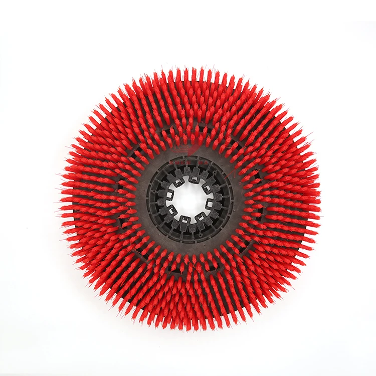 Zhenda Customized Disc Floor Scrubber Brush Long Operating Life and Easy to Use Made of Plastic New Condition