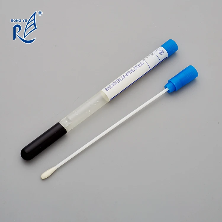 Amies Transport Medium Bacterial Culture Transport Swab With Media