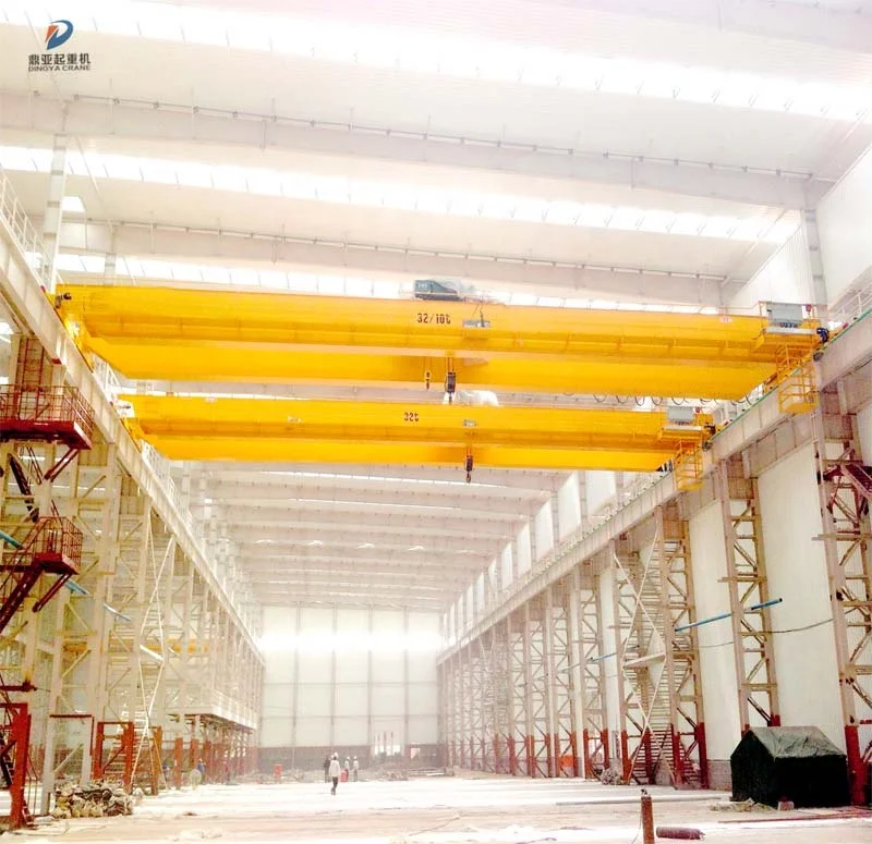 
Chinese supplier 32ton 10ton double beam overhead bridge crane lifting equipment 