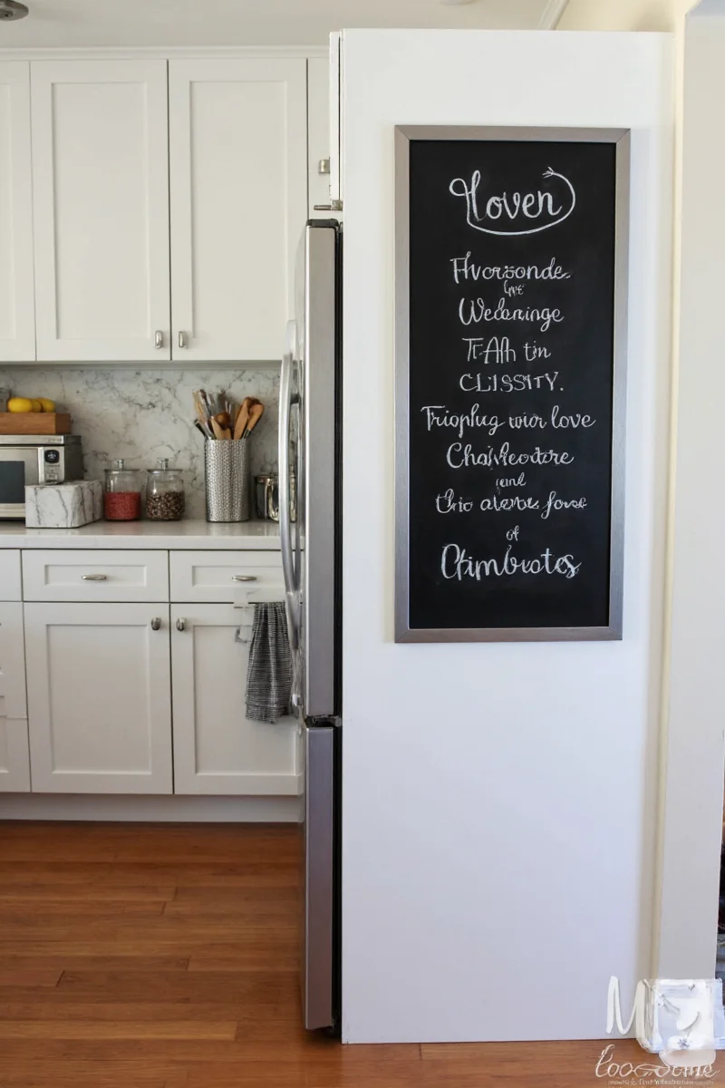 Learning-focused chalkboard for kids