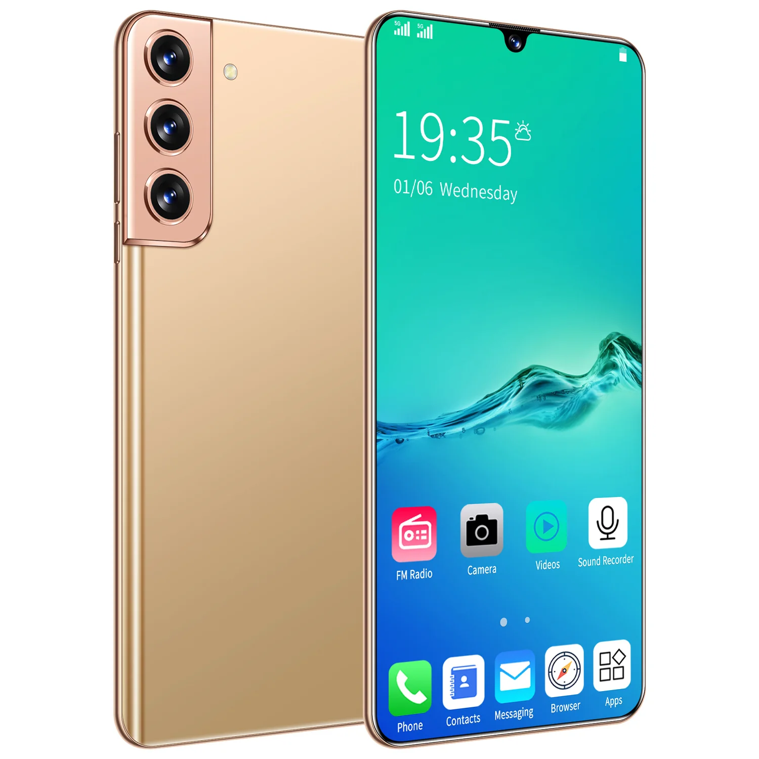 

Factory Price S21plus 6.6 inch 4G mobile phone Android 10 12+512GB smartphone