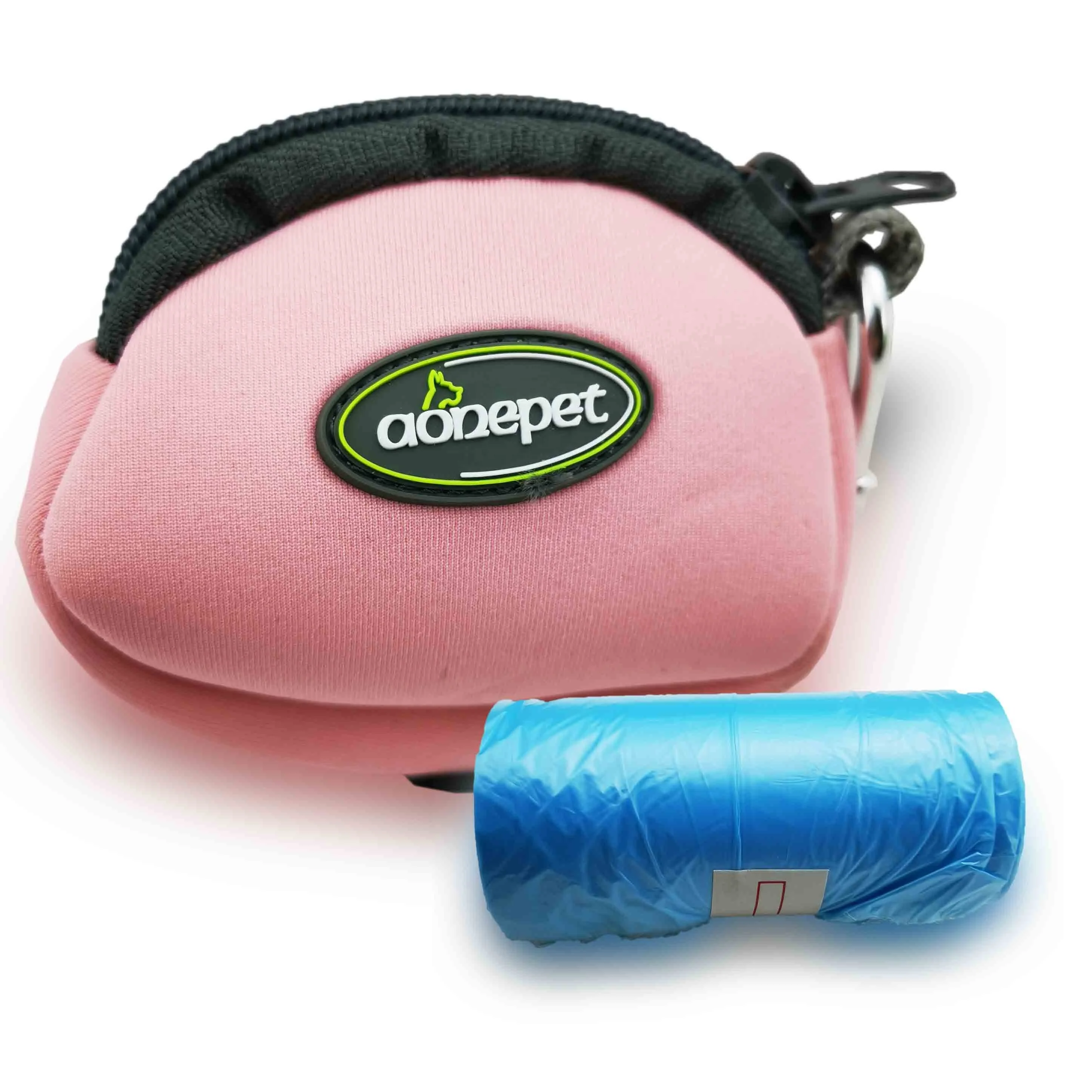 

Pet Supplies Products Accessories Dog Poop Bag Dispenser Wholesale Pet Waster Bag & Dispenser Set, Pink