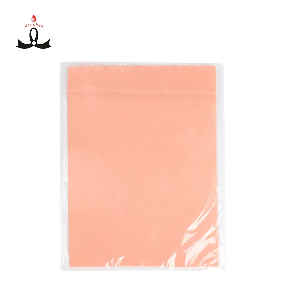 

New Soft Pink Latex Blank PMU Practice Skin For Microblading Training Beginner