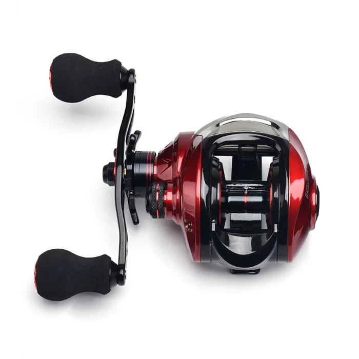 

Lutac black left hand fishing tackle reel 10+1BB casting 6.3:1 tackle equipment