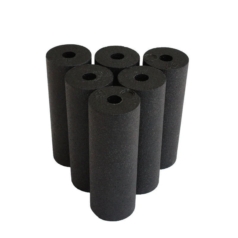 

1pcs EPP Hollow Column Foam Roller Blocks Massage Ball Gym Pilates Yoga Exercise Fitness Equipment Black