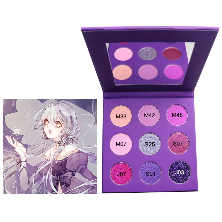 

Custom Eyeshadow Palette Private Label Luminous Eyeshadow Makeup Vegan