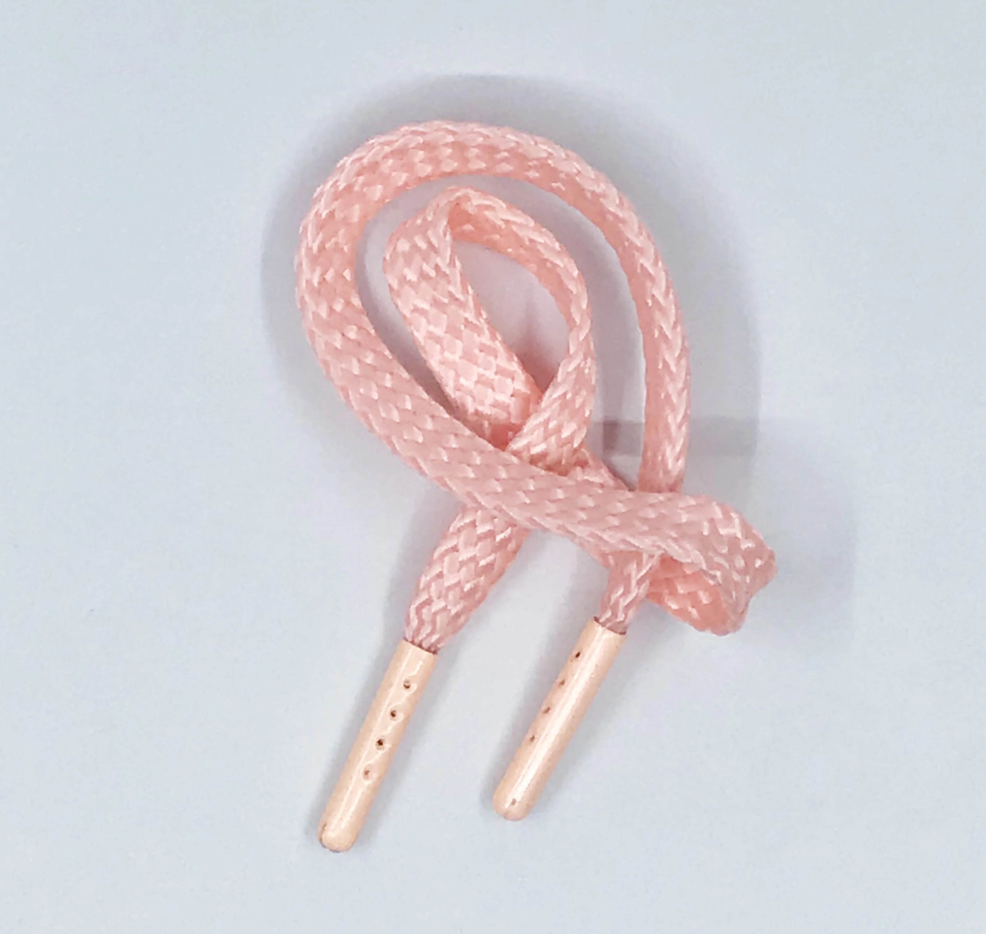 

custom printed logo hoodie cord, rope polyester drawstring cord with metal tips, All pantone color can be done