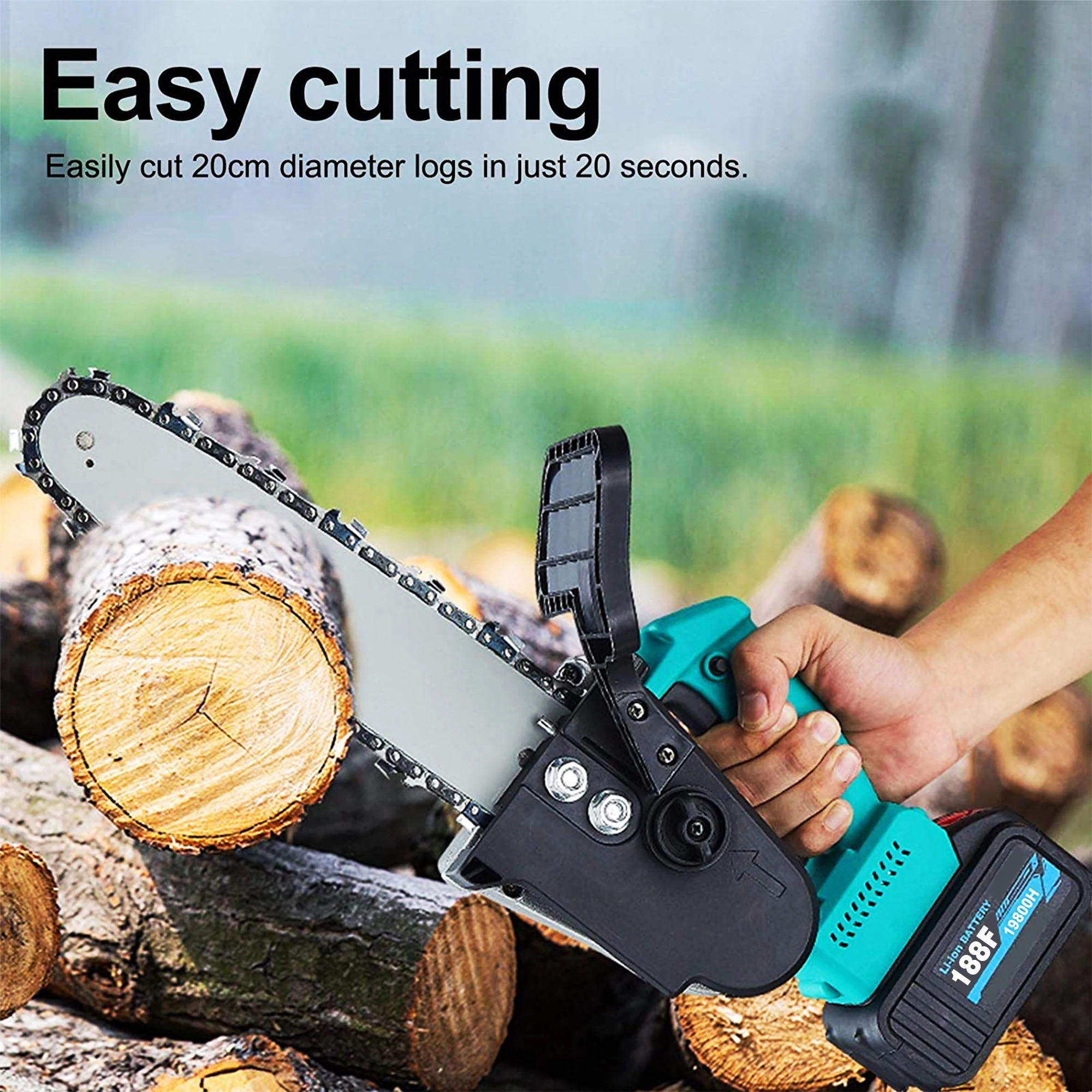 Mini electric chainsaw