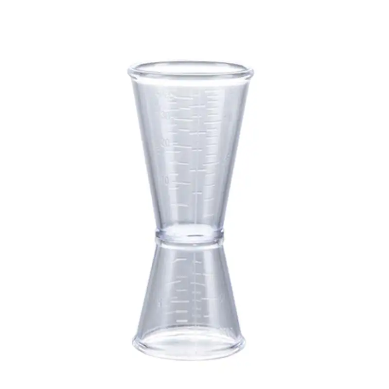 

Cocktail wine jigger 20/40CC measuring cup plastic measure cup, Silver