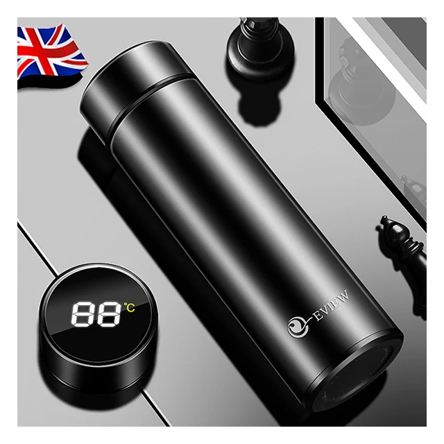 

304 stainless steel Temperature Led Display Vacuum Flasks