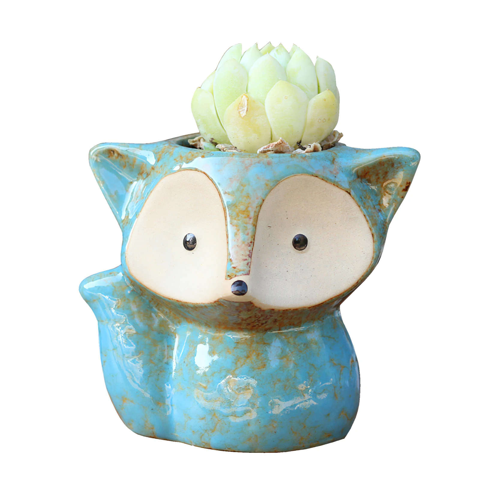 

New Design Fox Shape Succulent Flower Pot Set Low Price Cute Flower pot
