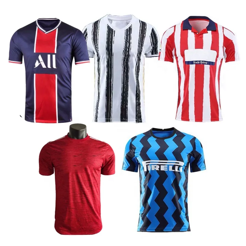 

2021 new sport wear Real Thai quality inter man madrid fans city europe team soccer tshirt jersey football kit, All are avaliable