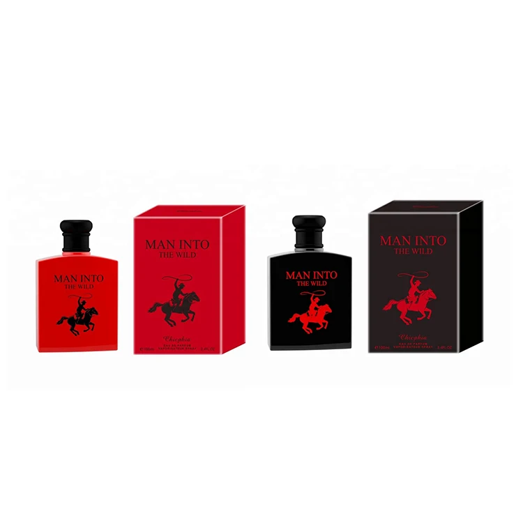 

Man's Style 100ML Man Into The Wild Brand Parfum For Sale, Red, black