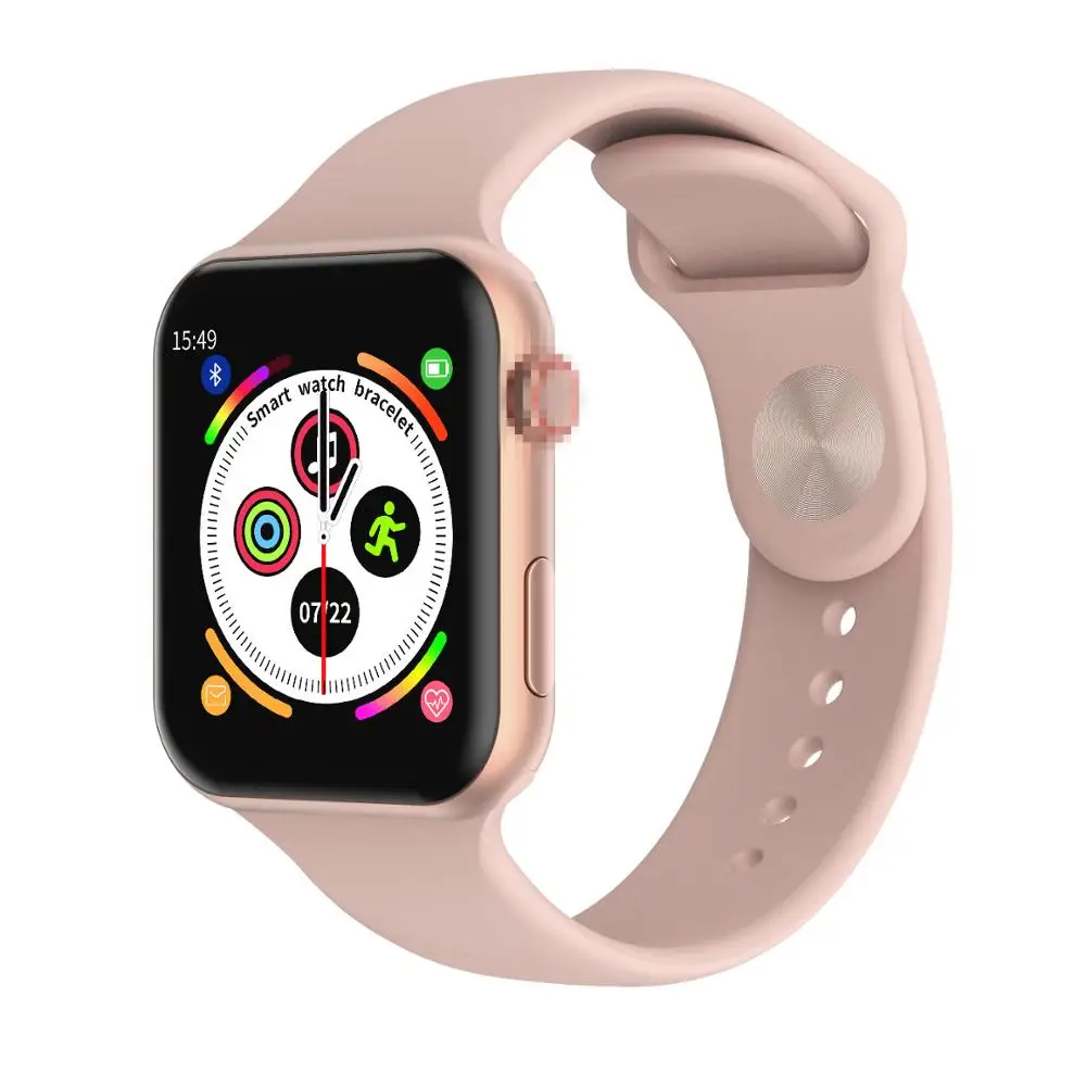 F10 Smart Watch Full Touch Screen Heart Rate Monitor Bloods Pressure Sport Tracker Fitness PK P80 W34 IWO 8 Smartewatch 2020
