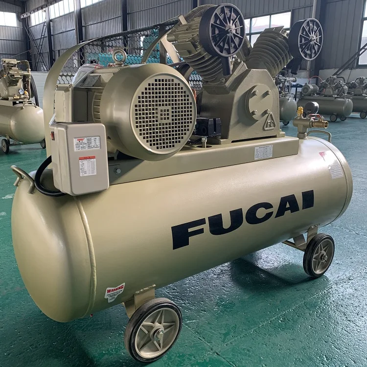 Fucai Air Compressor Manufacturer 5.5kw 7.5hp 1m3/min 8bar Low Noise