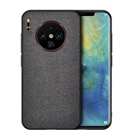 

High quality For Huawei Mate 30 Pro Shockproof Cloth Texture PC + TPU Protective Case