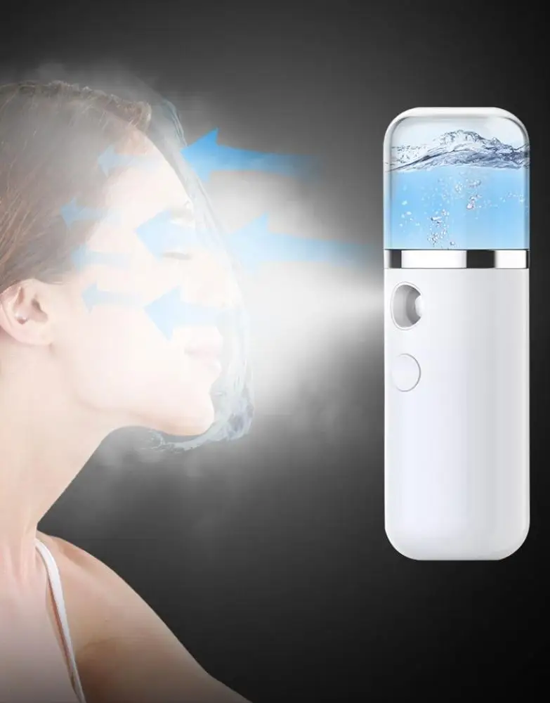 In Stock Portable Ultrasonic Nano Mist Nano Facial Electric Mist