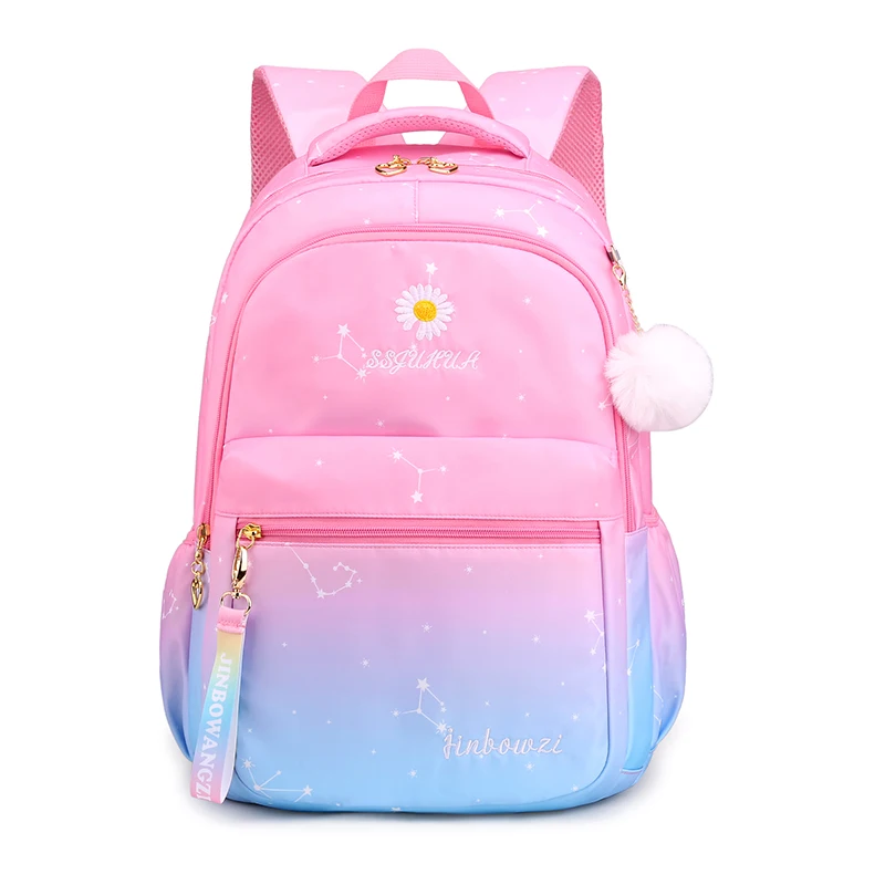 

Princess Grade Primary School Pupil's School Bag Anywhere Between One And Six Children Backpack -- super Light Waterproof