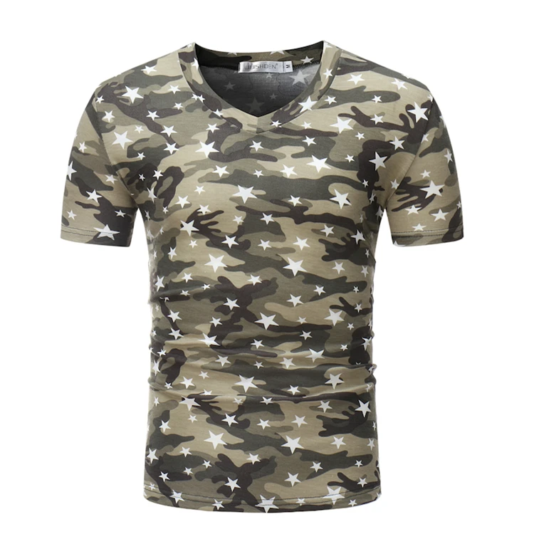 

2021 Hot Selling t shirt men new style military camouflage hunting and hiking t shirt for men