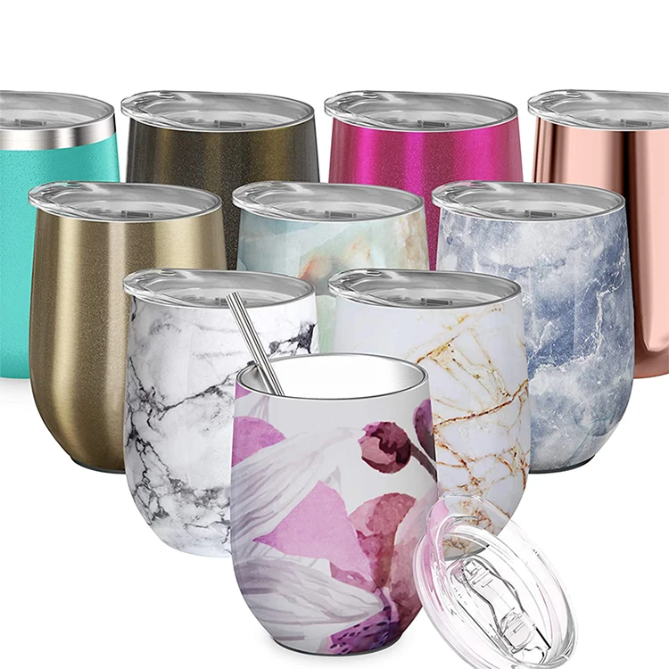 

FREE SAMPLE 12oz stainless steel glitter mug vacuum insulated double wall cup with handle Travel Water Tea Coffee Mug tumbler, Customized colors acceptable