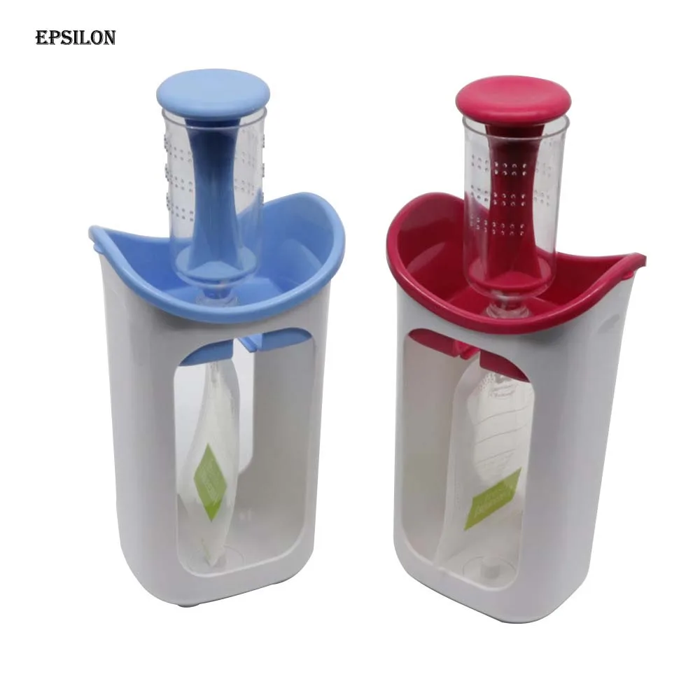 

Epsilon Baby Manual Food Squeeze Station Homemade Dispenser Bag Food Maker Storage Packing Machine Juice Puree Pack Feed Pouches