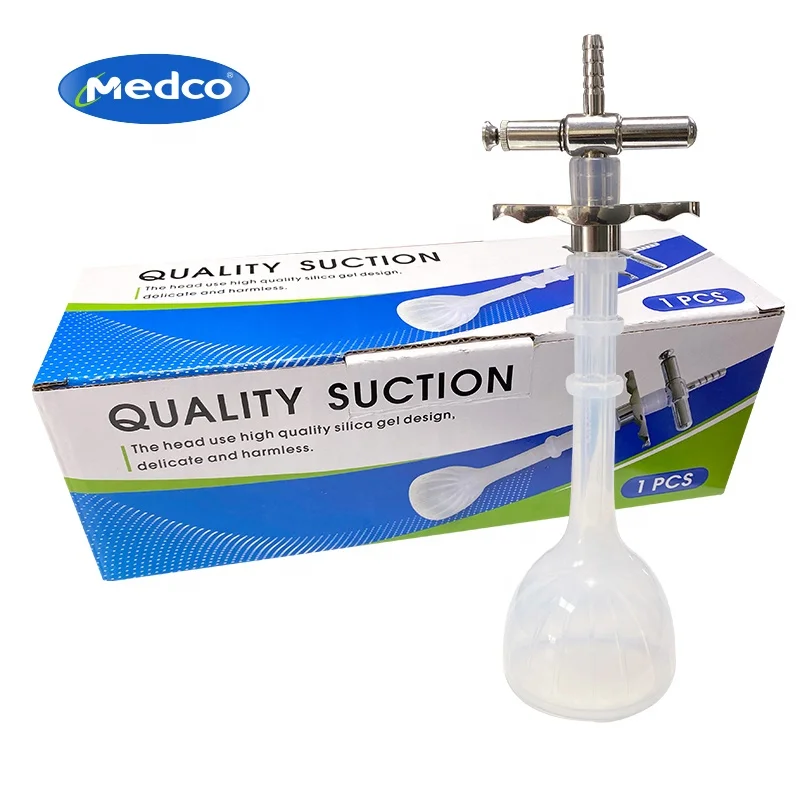 

Medical vacuum extractor cup natural silicone suction device for Hospital delivery