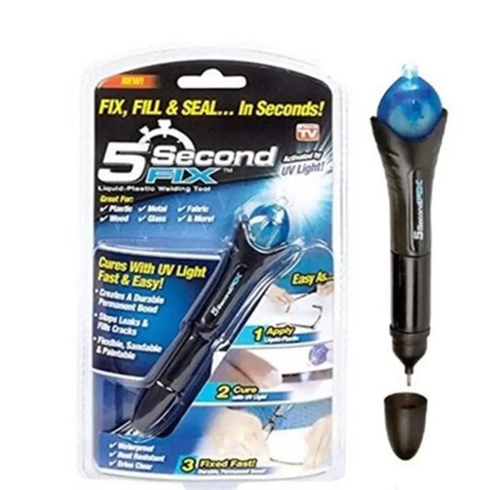 Laser Bond 5 Second Rapid Fix Uv Light Repair Cure Tool Glue Liquid