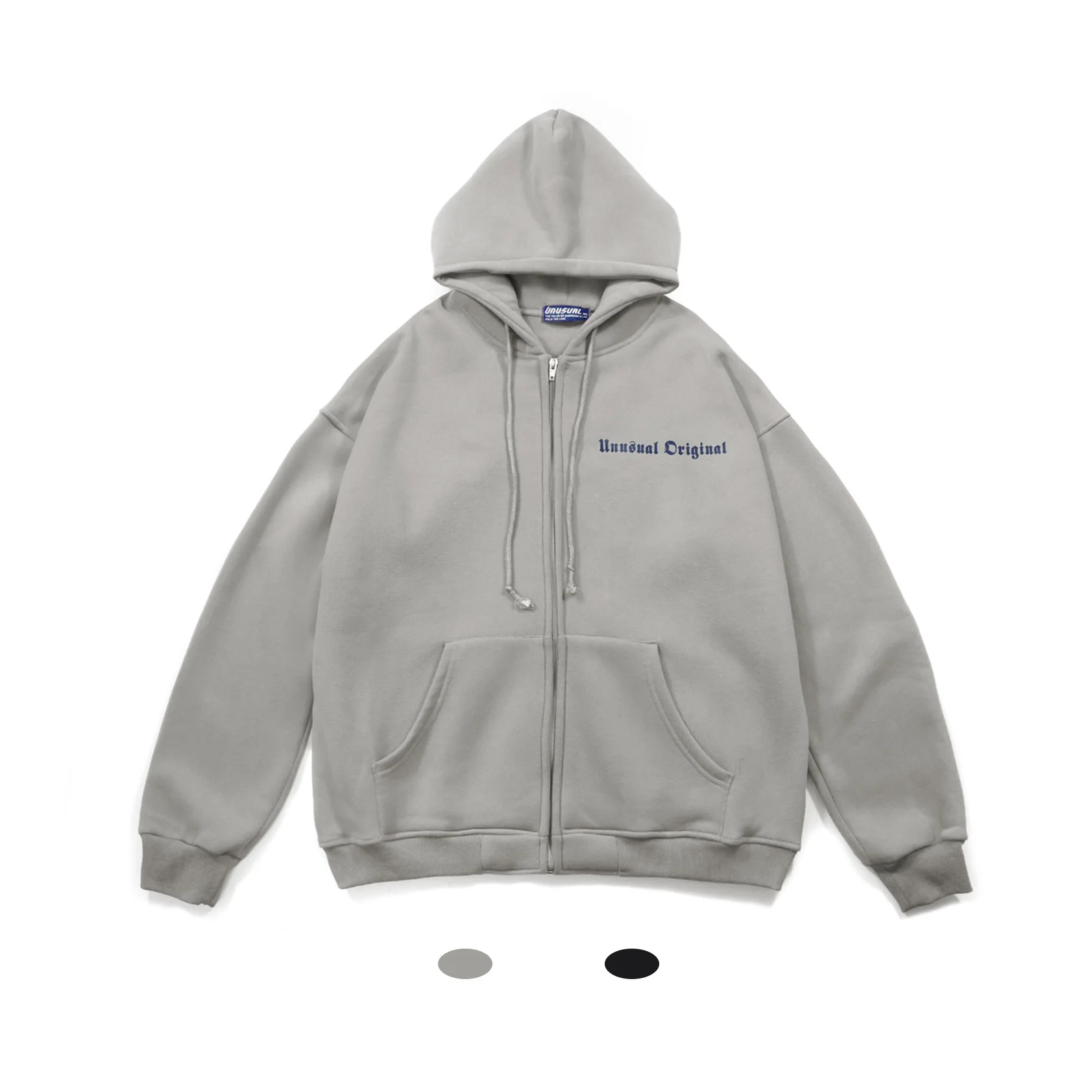 

Men and women trend loose sweater coat cashew flower European and American couples plus fleece hooded jacket