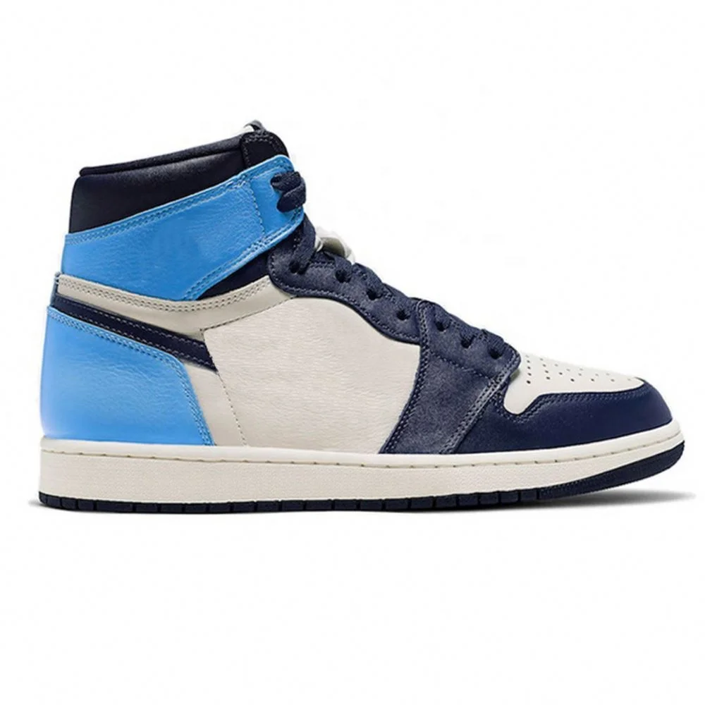 

aj 1 Retro High Obsidian UNC men's women's fashion casual sports basketball running zapatillas zapatos shoes sneakers -xmdylan