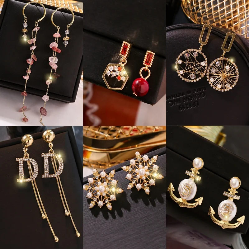 

Kaimei Tassel Earrings NEW luxury drop jewelry earrings Fashion collocation acrylic big earrings for women 2019 statement, Many colors fyi