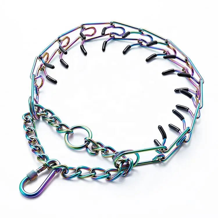 

Functional Dog Prong Pinch Training Collar Indoor And Outdoor, Multi-colored