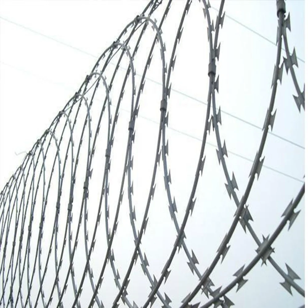 
big discount low price Stainless Steel Concertina Razor Barbed Wire 
