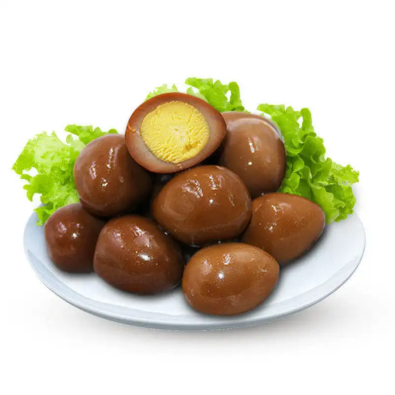 
Wholesale lots of quail egg snack export salted egg snacks 
