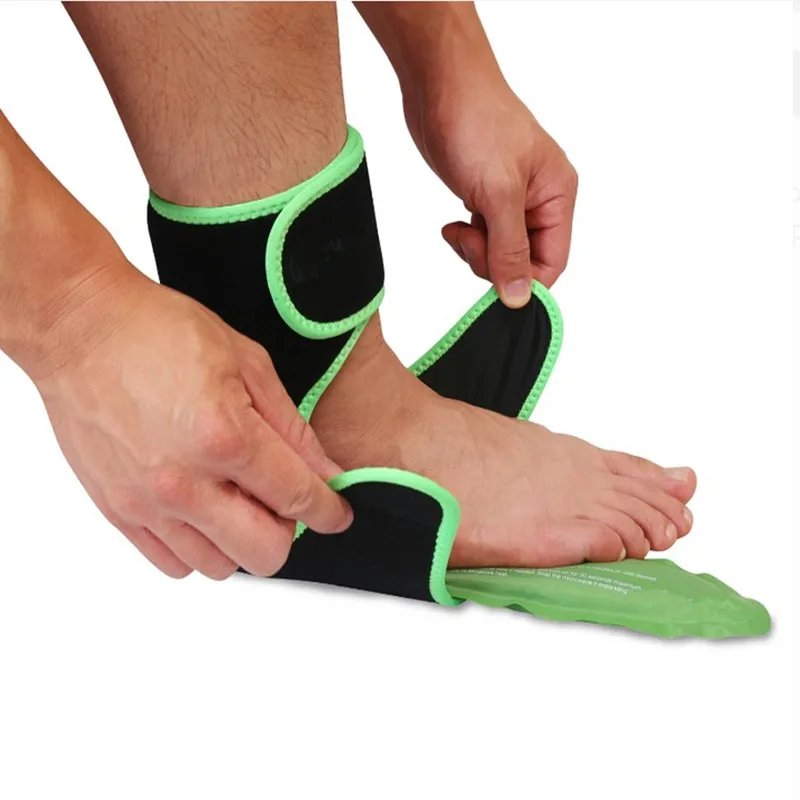 

Hot cold therapy gel wrap ,sports injury ankle heating pack, Accept customized