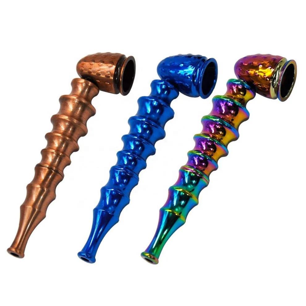 

Dazzling Color Metal Spiral Pipe Detachable Portable Filter Mesh Pipe Hot, Picture